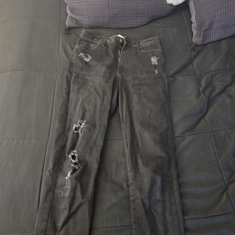 Forever 21 Black Denim Pants